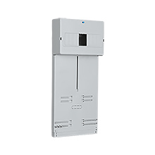 Meter & Switch Board TLR-3F (N+PE), with cover for over-current breaker switches, IP20,elektro-plast