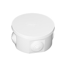 Installation Box PO-80, colour: white, with glands, IP44,elektro-plast