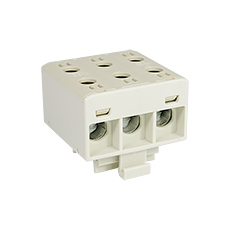 Connector WLZ35/3x35/s, color: gray, TH35,elektro-plast