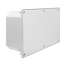 Hermetic flush-mounted facade box Ppt-EH251, IK07, IP65, plastic cover, 160x250x92,elektro-plast
