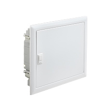 Flush Fit Distribution Board with metal doors RPDM 1x14, N+PE, IP40, 1000 VAC, 1500 VDC,elektro-plast
