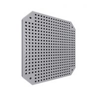 Puszki Podtynkowe Elewacyjne Hermetyczne - Mounting Plate PM160, perforated, for Ppt-EH160 and PPt-EH161 boxes, color: gray