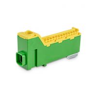 Bloki Rozdzielcze - Threadless terminal block TLC14ZZ 1.5-2.5/25 63A 690V, color: green+yellow