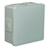 VP, V Boxes - Gray colour - Installation Box VP-02 Without terminals, Lid click-clack, IP55