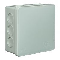 VP, V Boxes - Gray colour - Installation Box VP-03 Without terminals, Lid click-clack, IP55