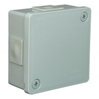 VP, V Boxes - Gray colour - Installation Box VP-21 Without terminals, 2-screw Lid, IP55