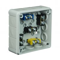 VP, V Boxes - Gray colour - Installation Box VP-41 With terminals, 4-screw Lid, IP55