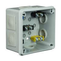 VP, V Boxes - Gray colour - Installation Box VP-43 With terminals, 4-screw Lid, IP55
