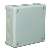 VP, V Boxes - Gray colour - Installation Box VP-52 Without terminals, 4-screw Lid, IP55