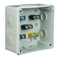 VP, V Boxes - Gray colour - Installation Box VP-53 With terminals, 4-screw Lid, IP55