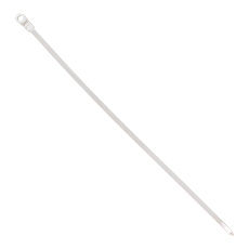 Cable ties with a hole - Cable tie with a hole - OZOb-5/300, white, lenght: 300mm
