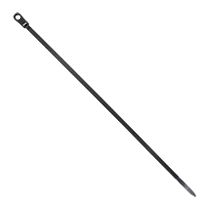 Cable ties with a hole - Cable tie with a hole - OZOc-5/300UV, black, lenght: 300mm