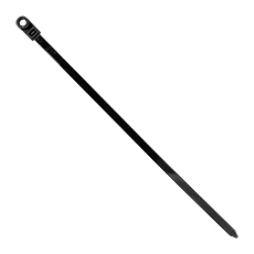 Cable ties with a hole - Cable tie with a hole - OZOc-8/300UV, black, lenght: 300mm