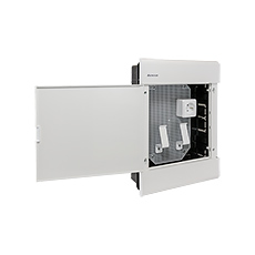 Rozdzielnica Podtynkowa Multimedialna SRp-24/BM, białe drzwi, IP40,elektro-plast