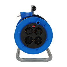 Cable reel extenders - Cable reel extender schuko P-M-25/s