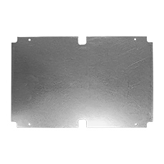  - Assembly Plate (for PH, OH Boxes) - galvanized steel, 213mm x 331mm