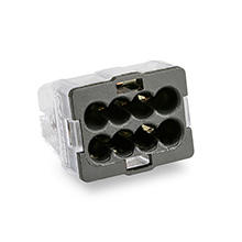 Push-in wire connectors PC 258 (8 wires),elektro-plast