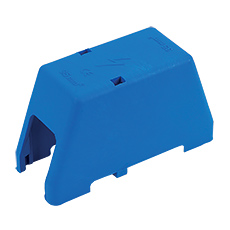 Cover for connector PZZ blue,elektro-plast