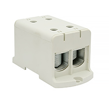 WLZ Connectors - Connector WLZ35/2x240/s  Cu 425A, Al 380A, color: gray