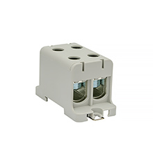 WLZ Connectors - Connector WLZ35/2x95/s, Al/Cu, to TH35, color: gray, Cu245A Al220A