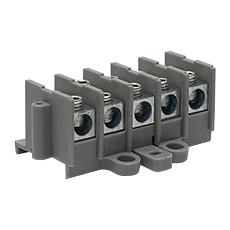 Tap-offs - Installation Connector WLZ 5x35, to TH 35 rails or to flat surfaces