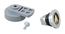 UNIbox PRO Accessories - Triangle lock — metal ZTM UNIPRO
