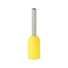 Insulated cable end terminals - Insulated cable end terminal HI 0,5/8-zo yellow, Al/Cu