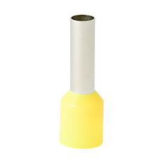 Insulated cable end terminals - Insulated cable end terminal HI 6,0/12-zo, yellow, Al/Cu