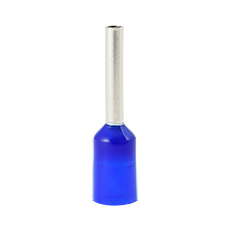 Insulated cable end terminals - Insulated cable end terminal HI 0,75/8-ni, blue, Al/Cu