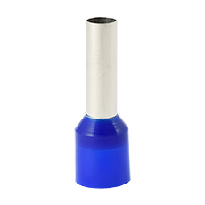 Insulated cable end terminals - Insulated cable end terminal HI 6,0/12-ni, blue, Al/Cu