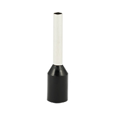 Insulated cable end terminals - Insulated cable end terminal HI 1,0/10-cza, black, Al/Cu