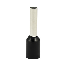 Insulated cable end terminals - Insulated cable end terminal HI 2,5/10-cza, black, Al/Cu