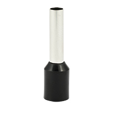 Insulated cable end terminals - Insulated cable end terminal HI 4,0/12-cza, black, Al/Cu