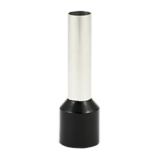 Insulated cable end terminals - Insulated cable end terminal HI 10,0/18-cza, black, Al/Cu