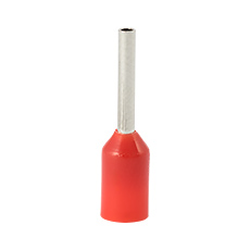 Insulated cable end terminals - Insulated cable end terminal HI 0,5/8-cze, red, Al/Cu