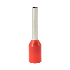 Insulated cable end terminals - Insulated cable end terminal HI 1,0/10-cze, red, Al/Cu