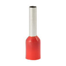 Insulated cable end terminals - Insulated cable end terminal HI 2,5/10-cze, red, Al/Cu