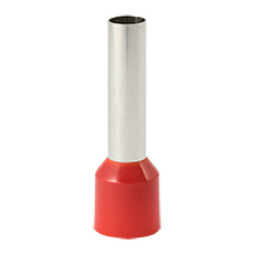 Insulated cable end terminals - Insulated cable end terminal HI 10,0/18-cze, red, Al/Cu