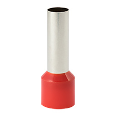 Insulated cable end terminals - Insulated cable end terminal HI 16,0/18-cze, red, Al/Cu