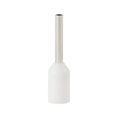 Insulated cable end terminals - Insulated cable end terminal HI 0,5/8-bi, white, Al/Cu
