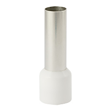 Insulated cable end terminals - Insulated cable end terminal HI 25,0/22-bi, white, Al/Cu