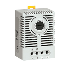 Electronic Thermostat TE50 to TH35 rail, NTC, 4-pole terminal,elektro-plast
