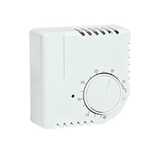 Regulator temperatury TM7 - termostat mechaniczny, na wkręty, bimetaliczny, 7-biegunowy zacisk, 230V AC,elektro-plast