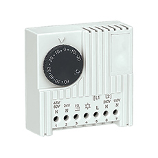 Temperature regulator - electronic thermostat TM8 to TH 35 rail,elektro-plast