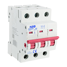 NEO - Modular devices - Isolating Switch DL 3P 63A FR/63A/3P