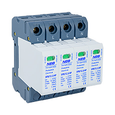 NEO - Modular devices - B+C Class Surge Protector 4P 12,5kA Professional (spark gap) SPD/12.5/4P