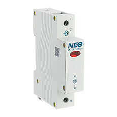 NEO - Modular devices - Control Lamp LK1TH for rail TH35, 1 red color, 1 phase 