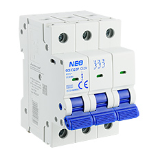NEO - Modular devices - Overcurrent Circuit Breaker, 6kA, C, 3-pole, 32A OCB/C32/3P
