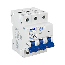Overcurrent Circuit Breakers - Overcurrent Circuit Braker OCB/C63/3P, 6kA, C, 3-pole, 63A