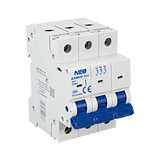 Overcurrent Circuit Breakers - Overcurrent Circuit Braker OCB/B63/3P, 6kA, B, 3-pole, 63A